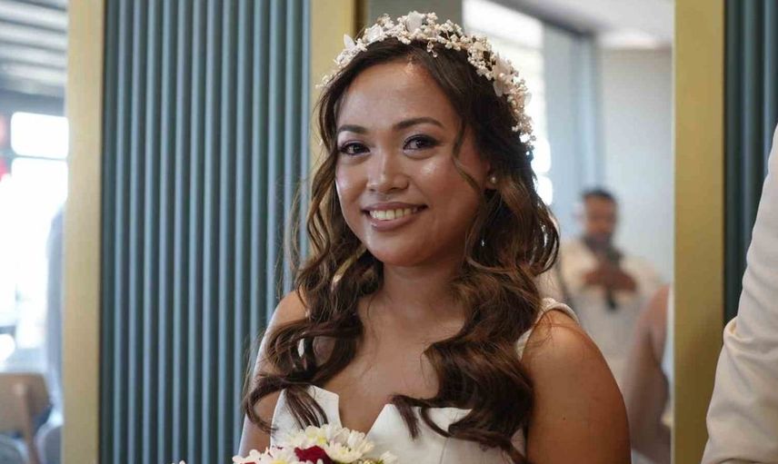 Filipinli gelin ve Samsunlu memurun aşk hikayesi nikahla taçlandı