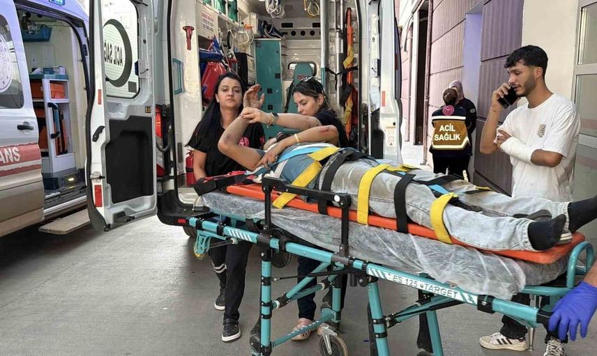 Adıyaman'da motosiklet kazası: iki kişi yaralandı