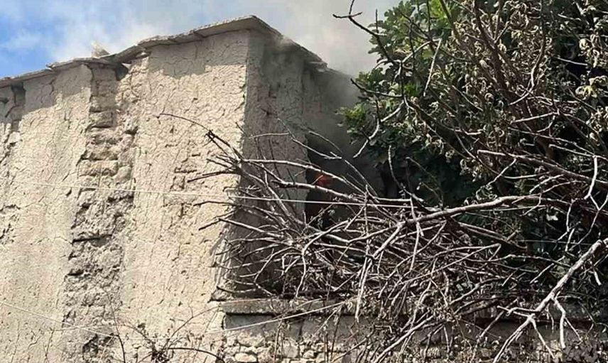 Mersin’in Mut ilçesinde metruk evde yangın