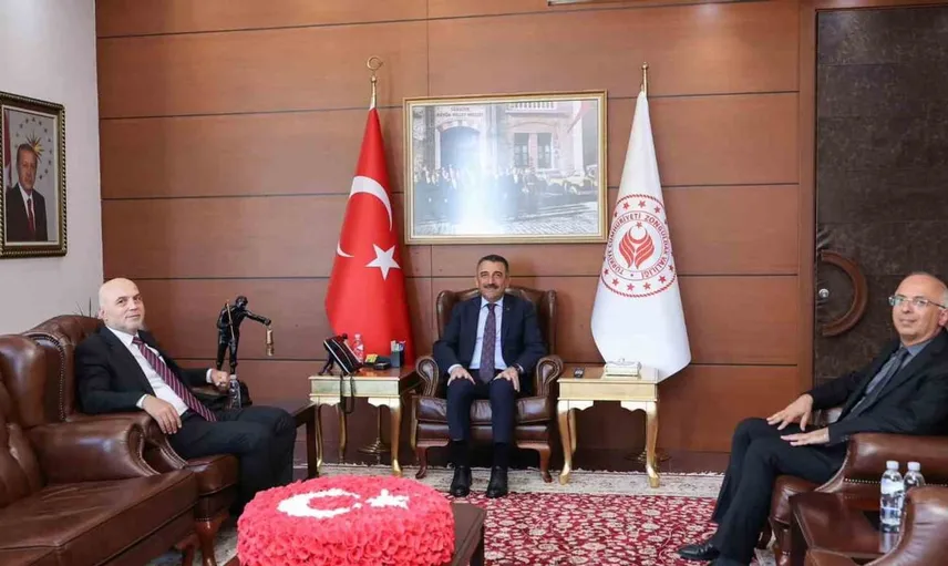 Zonguldak Bülent Ecevit Üniversitesi rektörü ulusoy, vali hacıbektaşoğlu'nu ziyaret etti