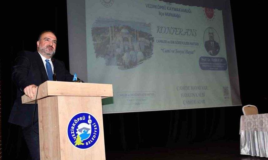 Vezirköprü'de camiler ve din görevlileri haftası coşkuyla kutlandı