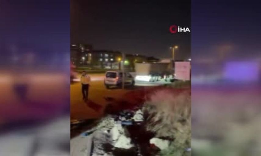 Ankara'da kavşakta çarpışma: üç yaralı
