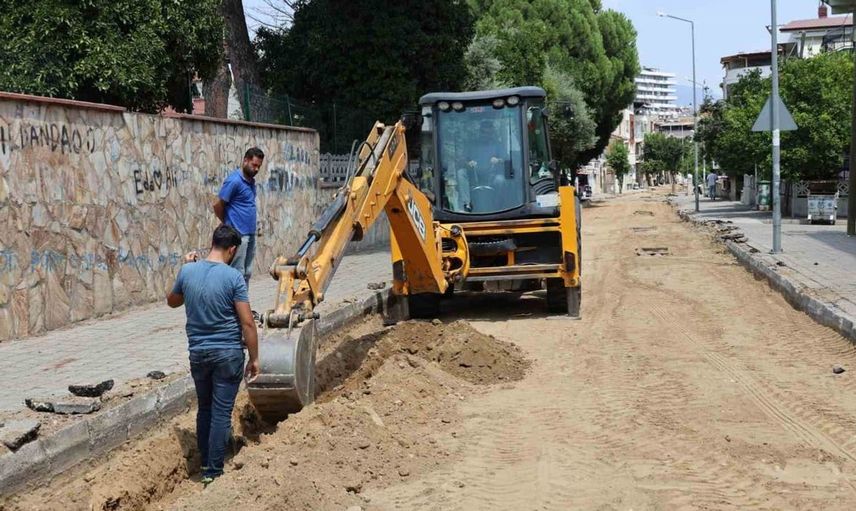 Nazilli'de yedi sokakta yol yenileme çalışmaları tamamlandı