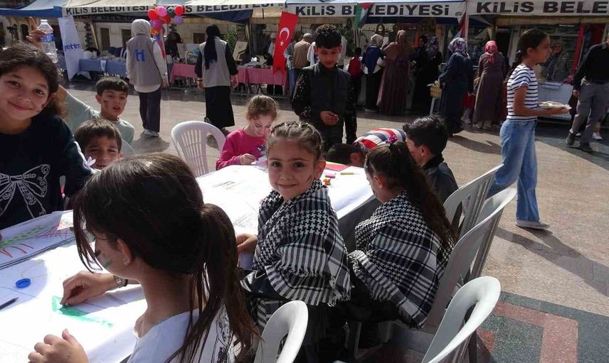 Kilisli çocuklar, Filistinli yaşıtlarının sesi olmak için bir araya geldi