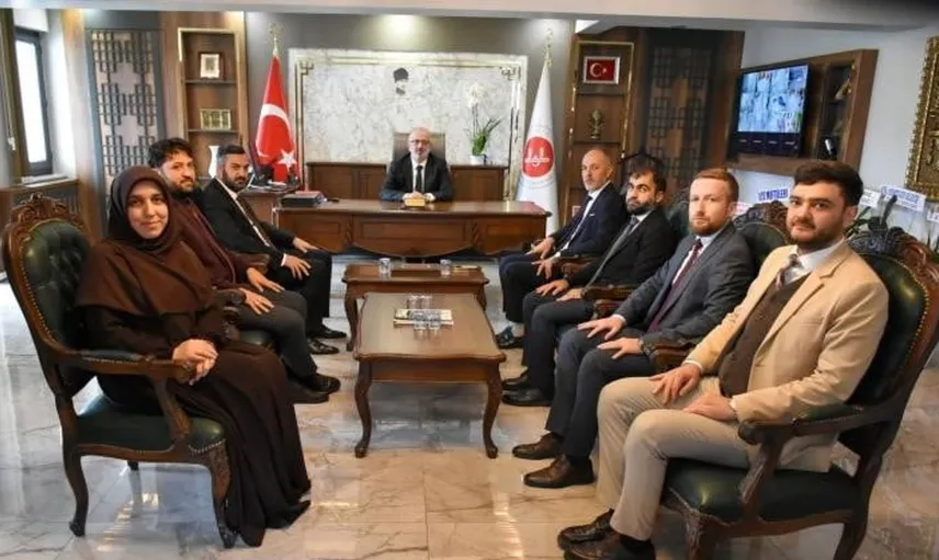 Bilecik’te ilçe müftüleri yeni il müftüsünü ağırladı