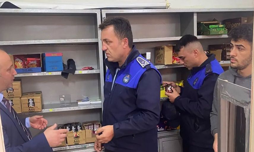 Bayburt'ta okul kantinlerinde hijyen denetimi yapıldı