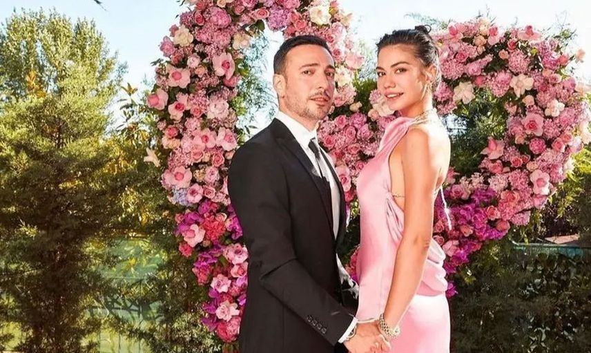 Demet Özdemir ve Oğuzhan Koç çiftinin nişanında eski sevgili detayı