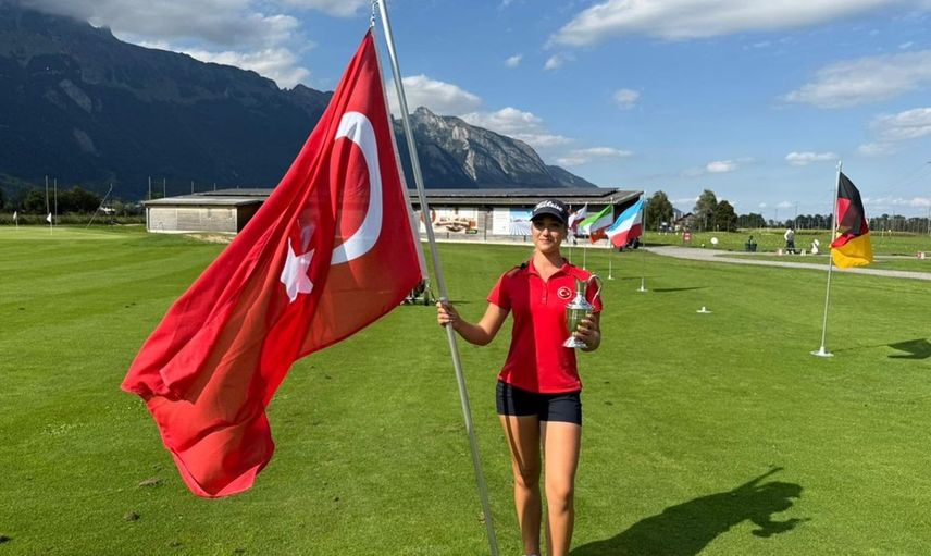 Deniz Sapmaz Lihtenştayn Açık Golf Turnuvası'nda Şampiyon Oldu