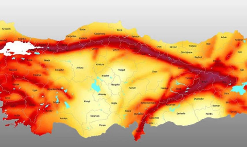 Deprem sonrası diri fay hatları haritası yenilendi: 45 il fay üzerinde