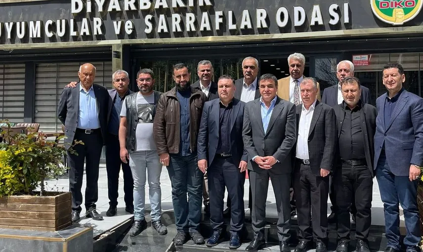 DESOB Başkanı Ebedinoğlu'dan Kuyumcular ve Sarraflar Odası'na Ziyaret