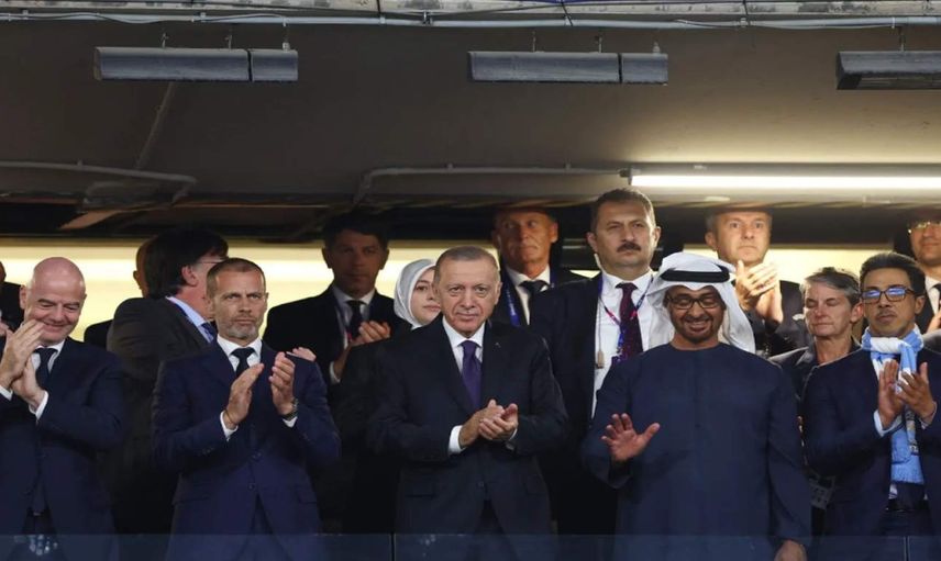 Dev finali tribünden izledi: Cumhurbaşkanı Erdoğan’dan Manchester City’e tebrik mesajı