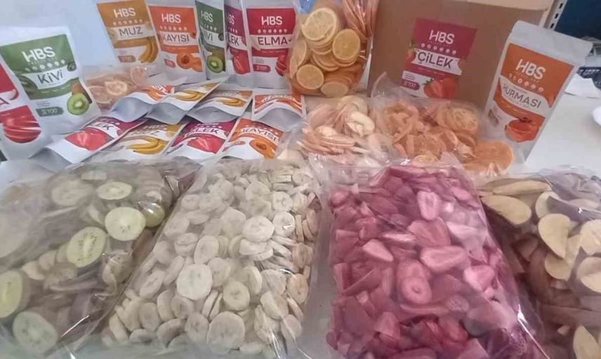 Develi’de kurutulan meyveler yıl boyu tüketiliyor