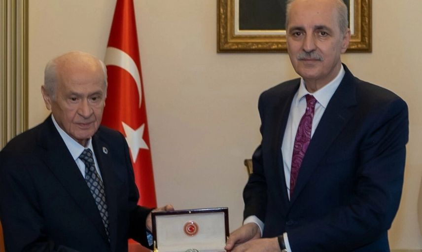 Devlet Bahçeli ile Numan Kurtulmuş Görüştü!