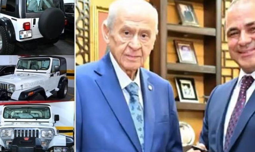 Devlet Bahçeli'den Parti Üyesine Klasik Araç Hediyesi