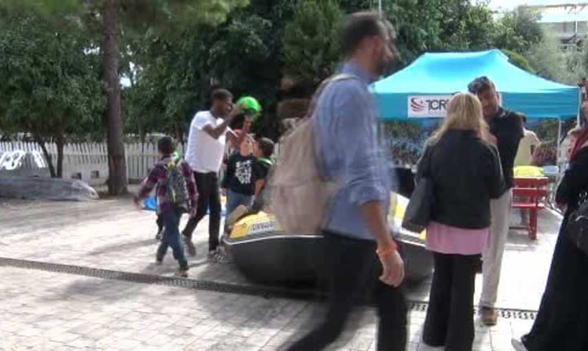 Antalya çocuk festivali aileleri bir araya getirdi