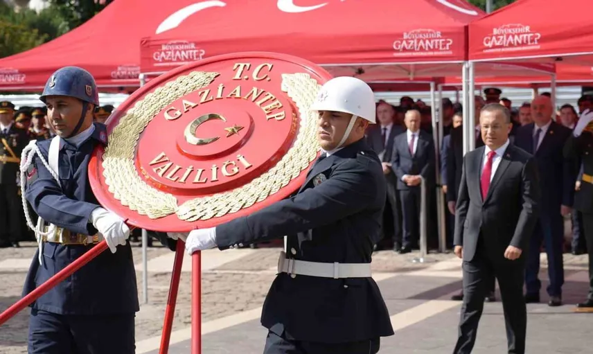 Gaziantep'te 30 Ağustos Zafer Bayramı coşkusu yaşıyor