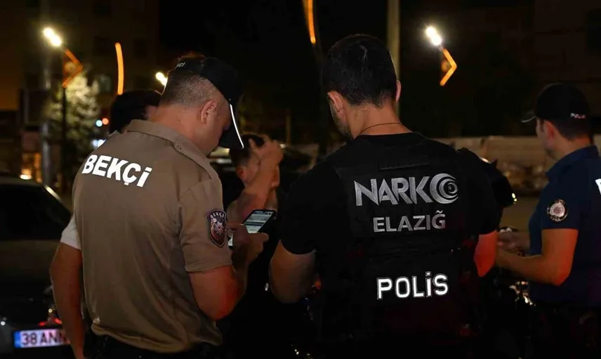 Elazığ'da asayiş uygulaması ile güvenlik önlemleri güçlendirildi