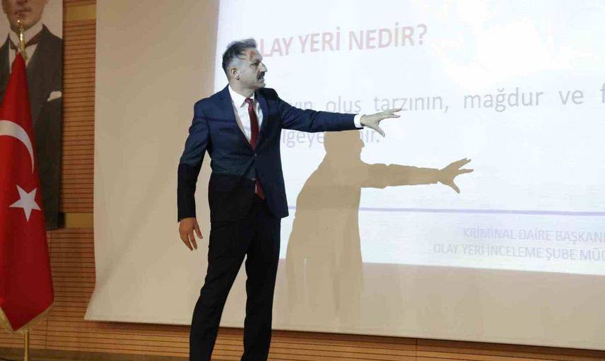 Elazığ emniyeti acil sağlık ve itfaiye personeline adli delil eğitimi verdi