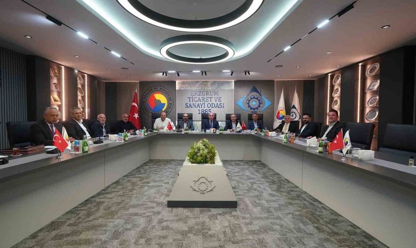 Erzurum ticaret ve sanayi odası yönetim kurulu toplantısında önemli kararlar alındı