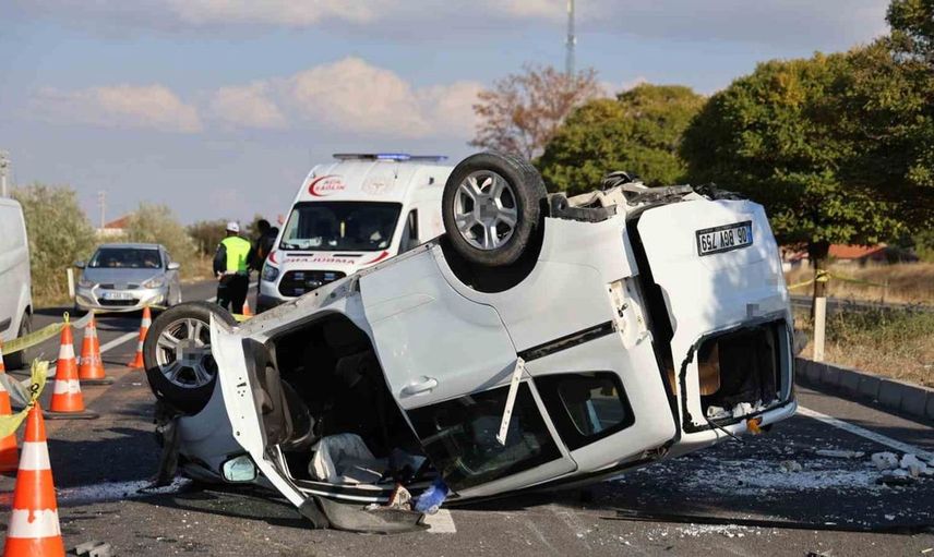 Nevşehir'de trafik kazası: Bir kişi hayatını kaybetti, iki kişi yaralandı