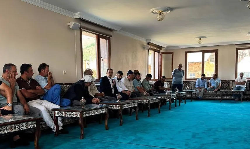 Kaymakam ahat yakupabdal köyünde vatandaşların taleplerini dinledi