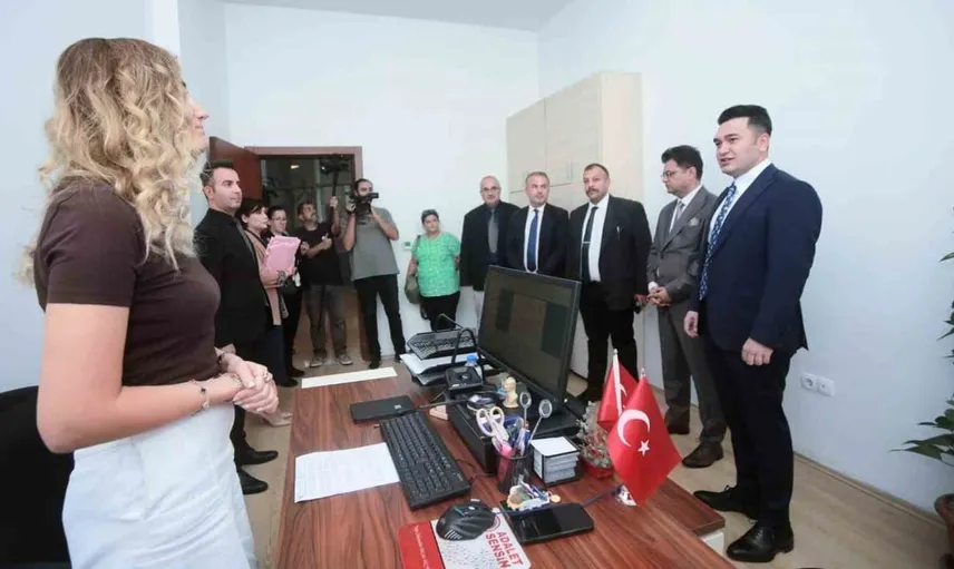 Mersin Adliyesi'nde yargı hizmetlerinin etkinliği için yeni büro açıldı