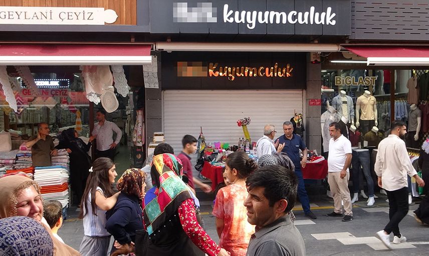 Diyarbakır'da akılalmaz kuyumcu vurgunu!