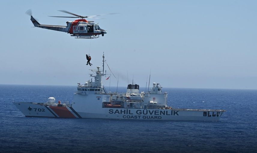Doğu Akdeniz'de nefes kesen anlar: Türkiye-KKTC ortak tatbikatı
