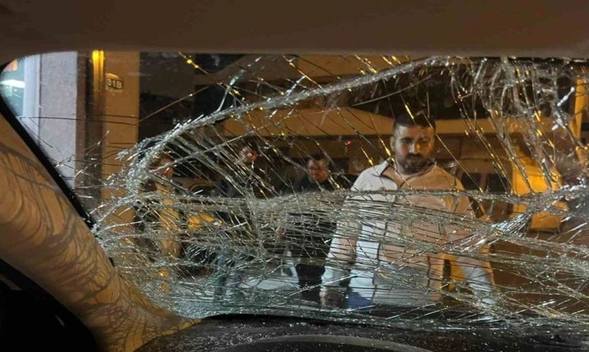 Duyanları görenleri şaşkına çeviren olay: Bursa’da araca at çarptı