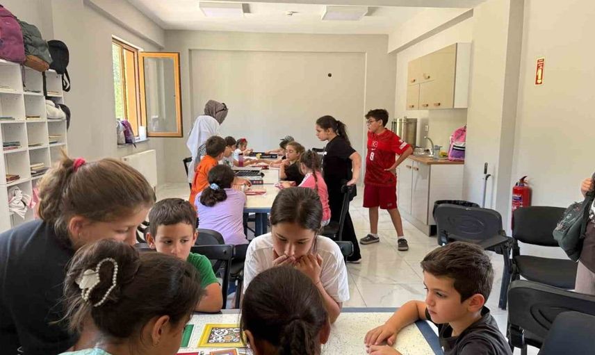 Düzce'de akıl ve zeka oyunları eğitimiyle öğrenme süreci