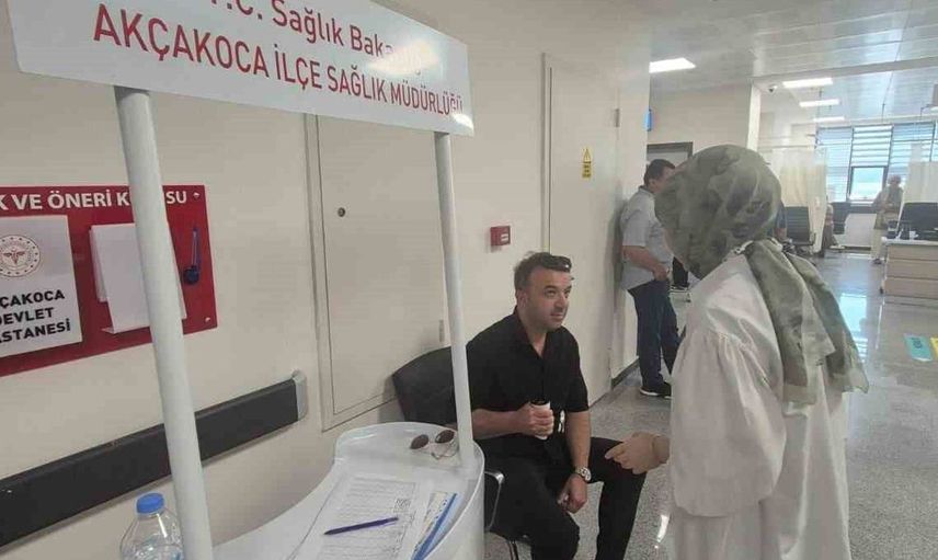 Düzce'de hareket yaşını öğren, sağlıklı yaşa etkinliği düzenlendi