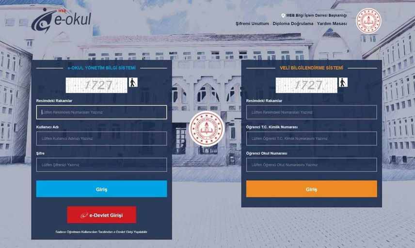 E-okul kapandı mı, not girişi bitti mi? 2022 MEB öğretmen - öğrenci E-okul VBS giriş ekranı