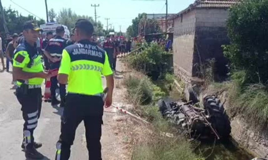 Antalya'da traktör kazasında yaşamını yitiren sürücü kalp krizi geçirmiş olabilir