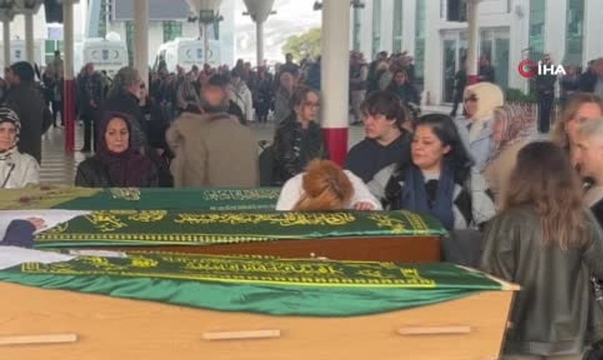 Ankara'da eski eş tarafından öldürülen kadının acı sonu: Cenazesi toprağa verildi