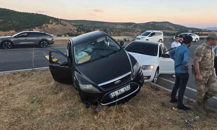Bingöl'de iki aracın çarpıştığı kazada 3 kişi yaralandı