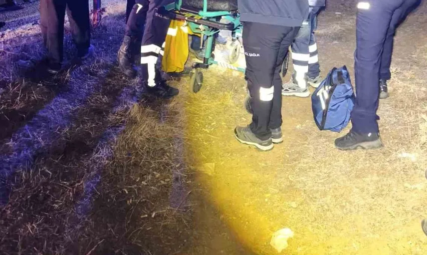 Aydın'da kontrolden çıkan otomobil uçuruma devrildi: 1 kişi yaralandı