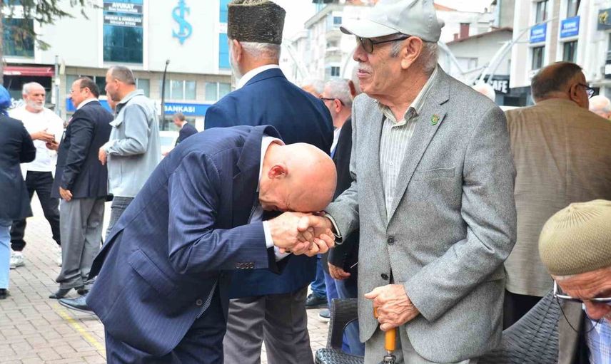 Terme’de gaziler gününde duygusal anlar yaşandı