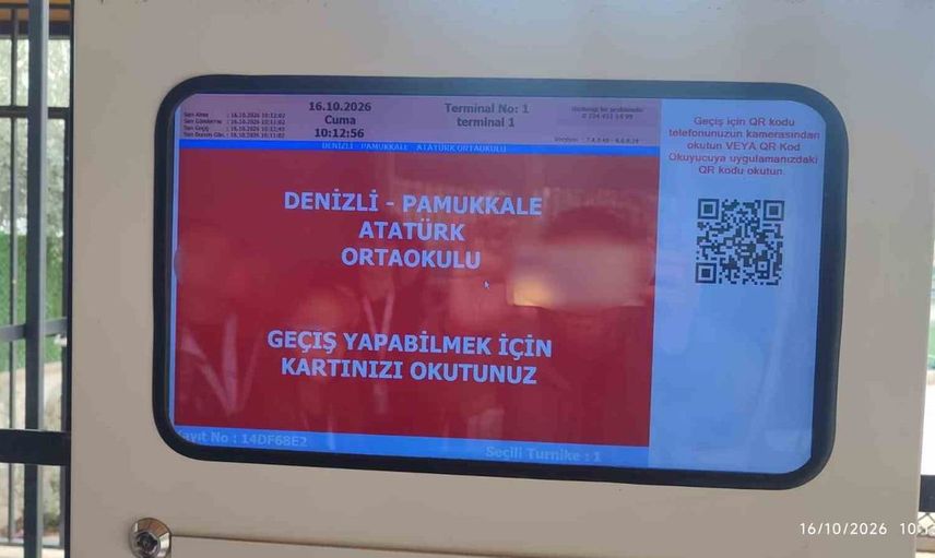 Denizli'de okullarda güvenlik önlemleri güçlendiriliyor