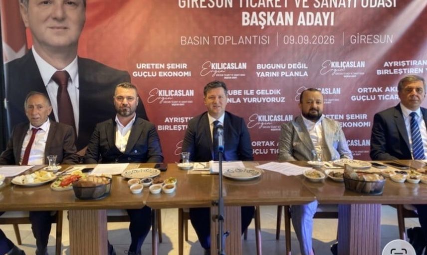 Giresun Ticaret ve Sanayi Odası’nın yeni başkan adayı: Ergin Kılıçaslan’ın vizyonu