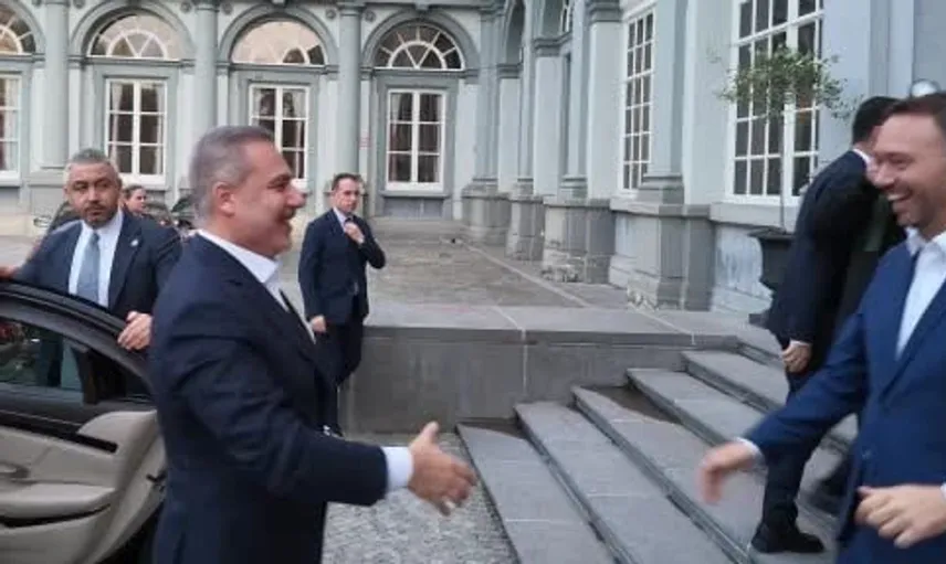 Hakan Fidan, Belçika'da ikili görüşmeler gerçekleştirdi