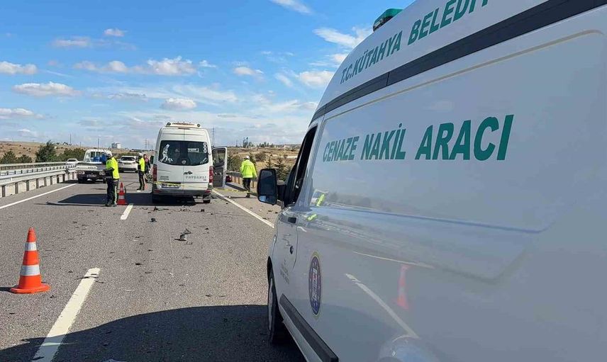 Kütahya'da motosiklet kazasında genç sürücü hayatını kaybetti