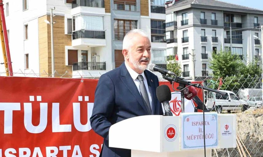 Isparta'da Merve ve İbrahim Çelik anısına 4-6 yaş Kur’an Kursu inşası başlatıldı