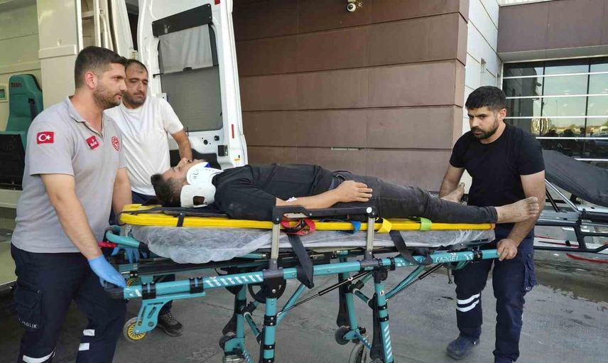 Bahçe aydınlatması tamiri sırasında elektrik çarpması: 1 kişi hastaneye kaldırıldı