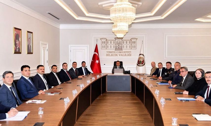 Bilecik'te asayiş ve güvenlik toplantısı: Başarılar ve hedefler masada