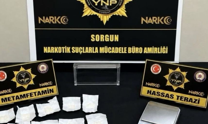 Yozgat'ta uyuşturucu operasyonu: Bir kişi tutuklandı