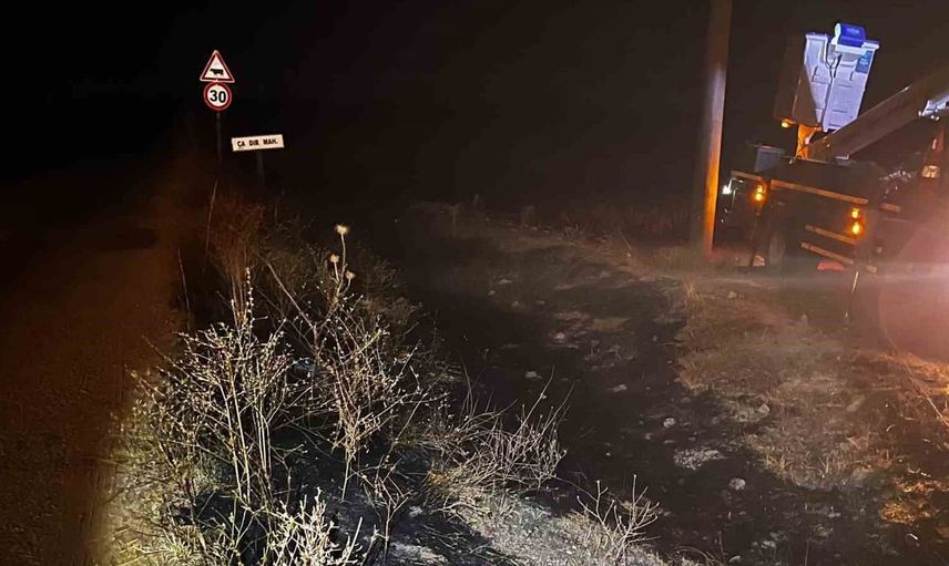 Eskişehir'de kuş çarpması sonrası yangın felaketi engellendi
