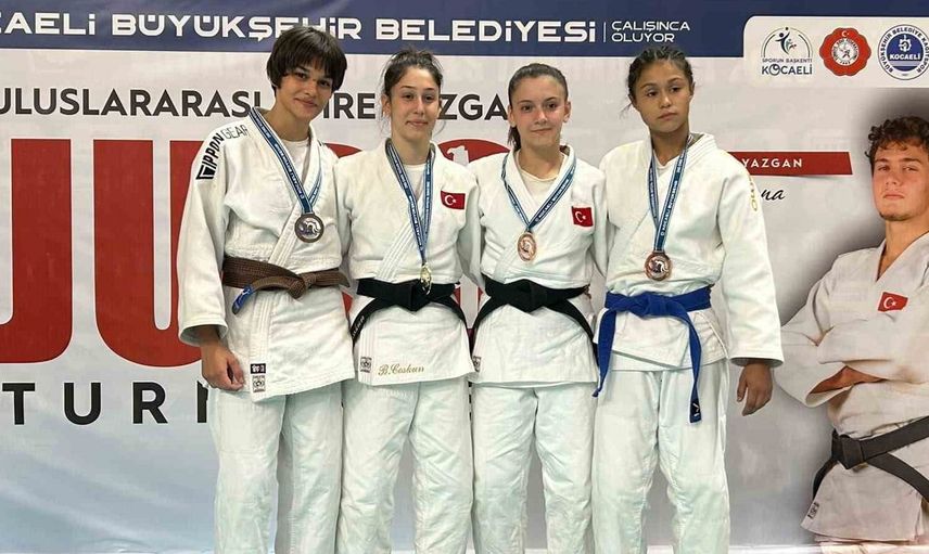 Manisalı judocular uluslararası arenada 9 madalya kazandı