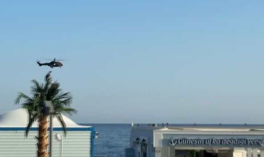 Girne feribot faciasında 18 kayıp için arama çalışmaları havadan da devam ediyor