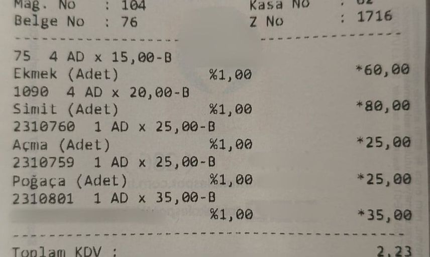 Çocuk kahvaltıda yediği ekmekten çatal iğne çıkınca baba şikayette bulundu