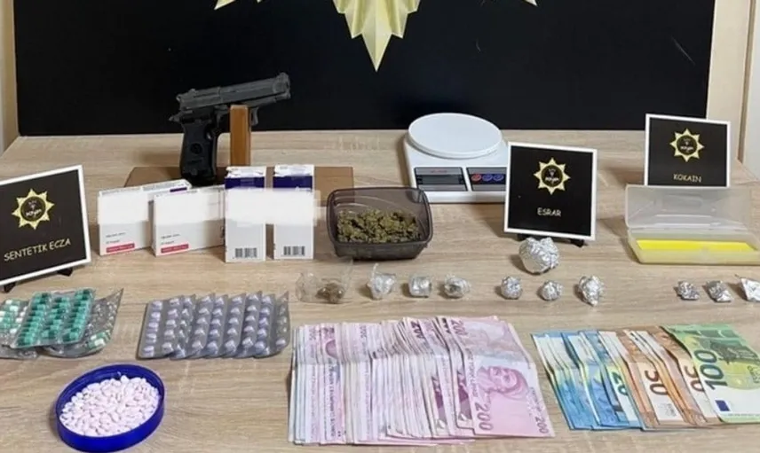Lüleburgaz'da uyuşturucu madde operasyonu ile iki kişi tutuklandı